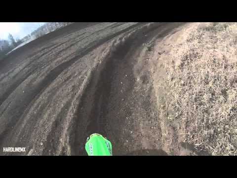 Casey Hultgren - Staples Motocity Raceway (3/15/15 - Open Practice Laps) GoPro | HardlineMX
