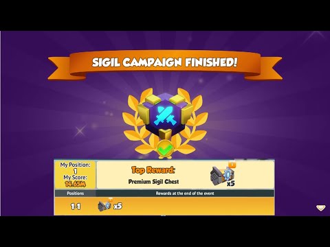 14.65M Score Sigil Contest Event-Dragon Mania Legends | Sigil Campaign Nov 2022 |  DML