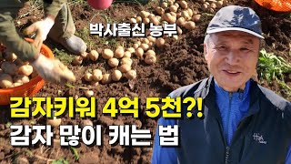 암에 걸려 귀농해 감자농사로 일년에 4억5천 버는 박사출신 60대