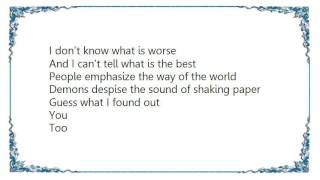 Cat Power - Shaking Paper Lyrics