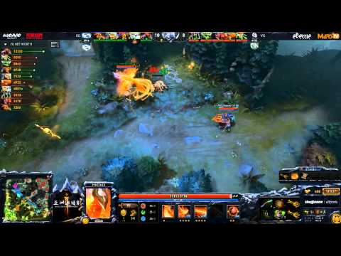 EG vs Vici Gaming - Game 2 (Dota 2 Asia Championships) - GoDz & Merlini
