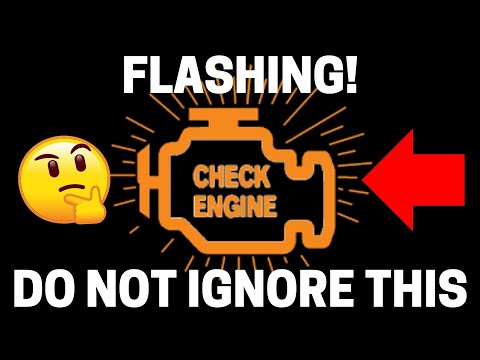 Check Engine Light Flashing? - What To Do