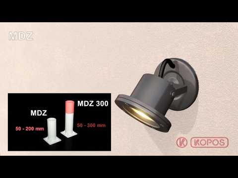 Elektroinstallationsdose in wärmegedämmte Fassaden MDZ m. Montageplatte (40 N) 3