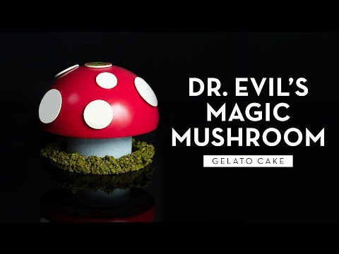 DR. EVIL'S MAGIC MUSHROOM | MESSINA GELATO CAKE