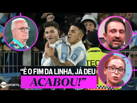 BRASIL É HUMILHADO PELA ARGENTINA! DORIVAL PRECISA SER DEMITIDO AGORA? DISCUTIMOS