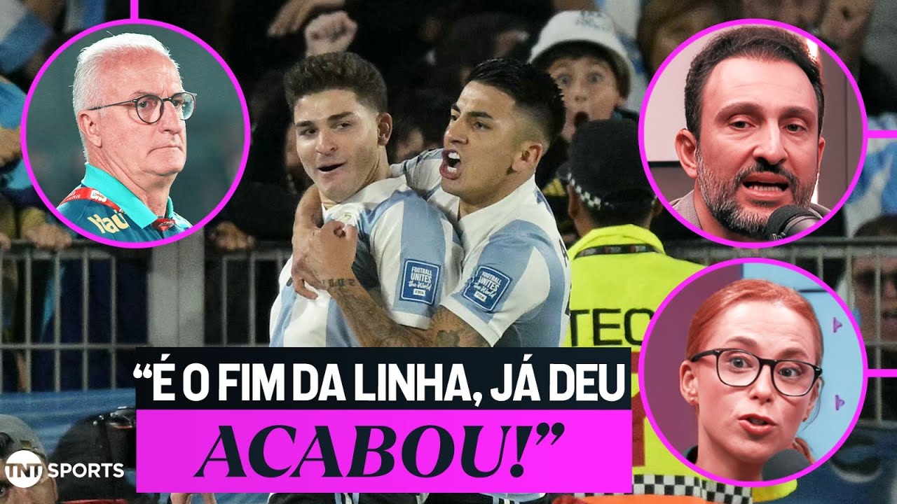 BRASIL É HUMILHADO PELA ARGENTINA! DORIVAL PRECISA SER DEMITIDO AGORA? DISCUTIMOS