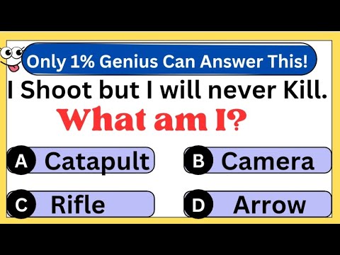CAN YOU ANSWER THESE 30 TRICKY RIDDLES? | ONLY A GENIUS CAN PASS THIS! Riddles Quiz - Part 1