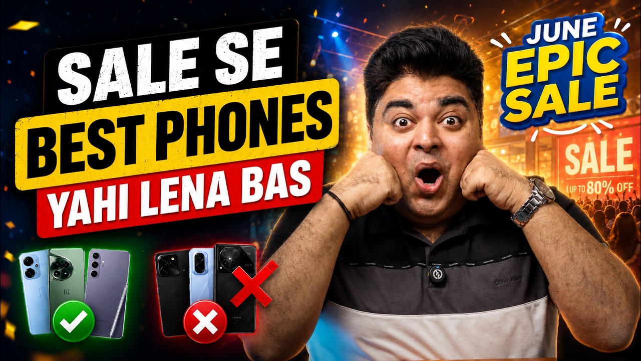 Flipkart June Epic Sale | SASTA HUA FLAGSHIP | Top 10 Phones With Best Discount | Gizmo Gyan