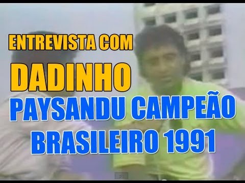 Paysandu Campeão Brasileiro Série 1991 - Entrevista com Dadinho
