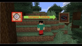 How to make a compass track a player in Minecraft - tutorial