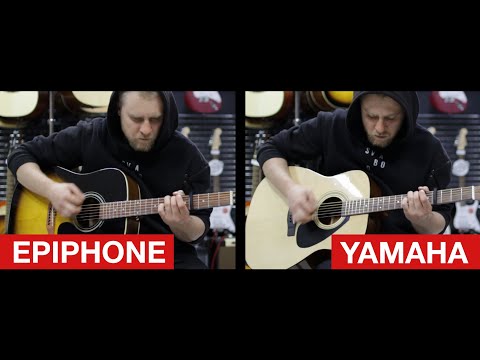 Yamaha F-310 vs Epiphone DR-100 🎸 Guitar PARTY