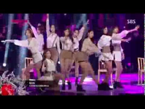 [HD] 131112 Nine Muses - Gun @ SBS The Show