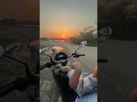 Atardecer rio Putumayo, foto tomada en Puerto Asis