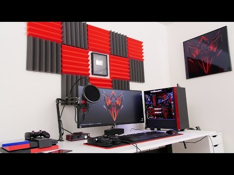 Updated My Desk Setup! - VLOG #3