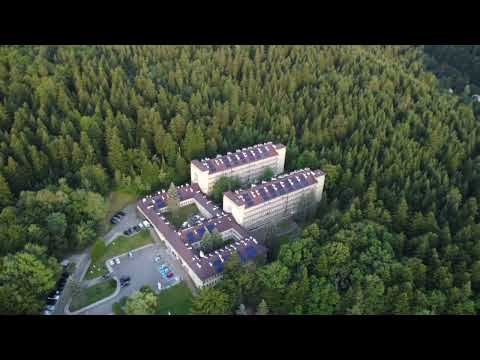 Rymanów Zdrój 2025 z lotu ptaka