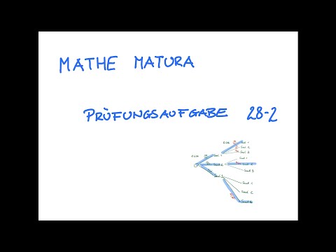 Mathe Matura: Aufgabe 28 (Teil 2)