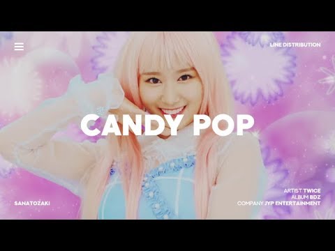 TWICE (트와이스) - Candy Pop | Line Distribution