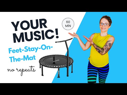 60 Minute Rebounder WALK | Your Music • Your Pace | Low Impact • No Knees • No Kicks thumbnail