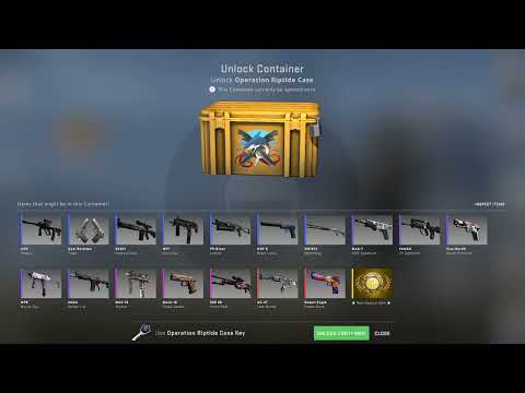 Opening a CS:GO case til a Knife appears.... DAY 439