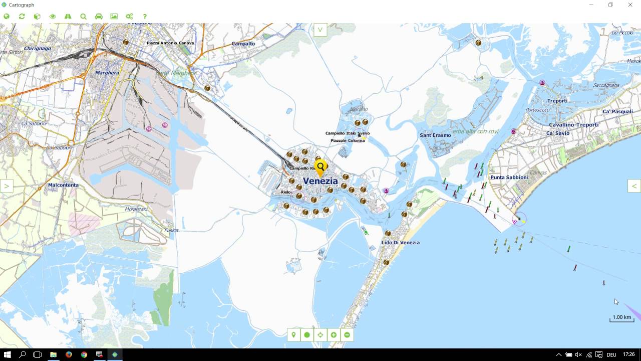 Cartograph: Offline Mapsforge maps, multi-maps, and render themes demo
