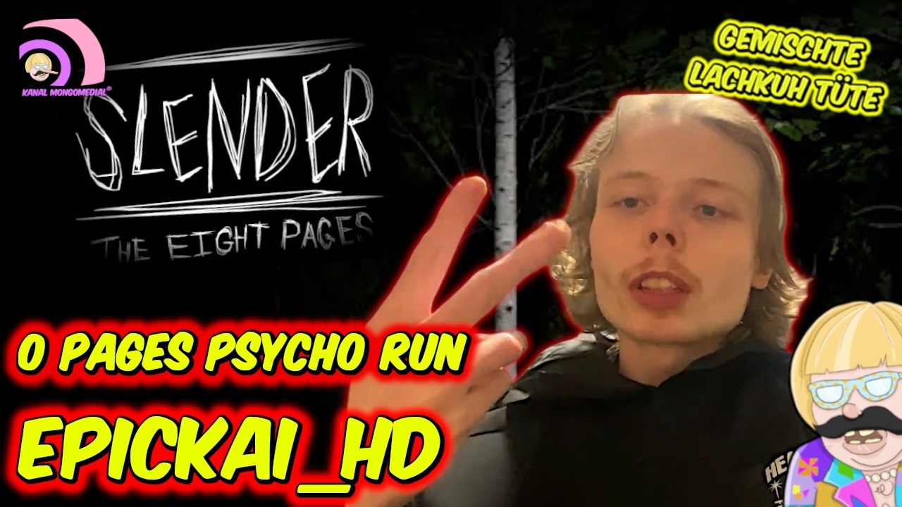EPICKAI_HD: Der Slender 0 Pages Psycho Tony Run! |Gemischte Lachkuh Tüte