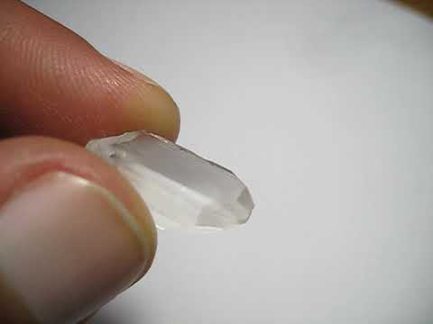 9.32ct Light Pink / Colourless Danburite Crystal - Flawless Facet Gem Rough