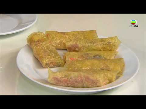 Steamed Tofu Skin Rolls with Mushrooms
