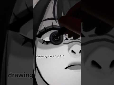 How to draw an Eye ART TUTORIAL