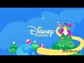 Disney Channel Germany Ad Break Bumpers Signature Strokes Christmas 2024 2025