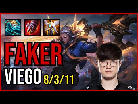 FAKER - VIEGO vs TALON Mid - KR Grandmaster - Patch 11.3