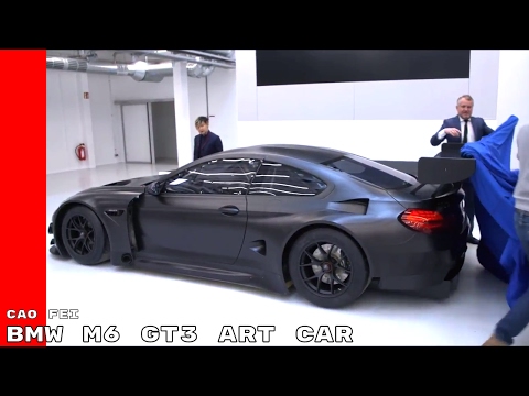 BMW M6 GT3 Art Car by Cao Fei