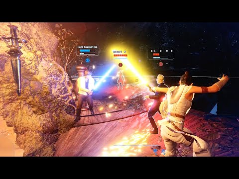 REY MIND TRICK on KASHYYYK IS DEVIOUS | HvV #1562 | Star Wars Battlefront 2