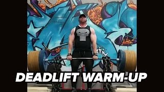 Warming Up Before a 3x5 or 5x5 Deadlift