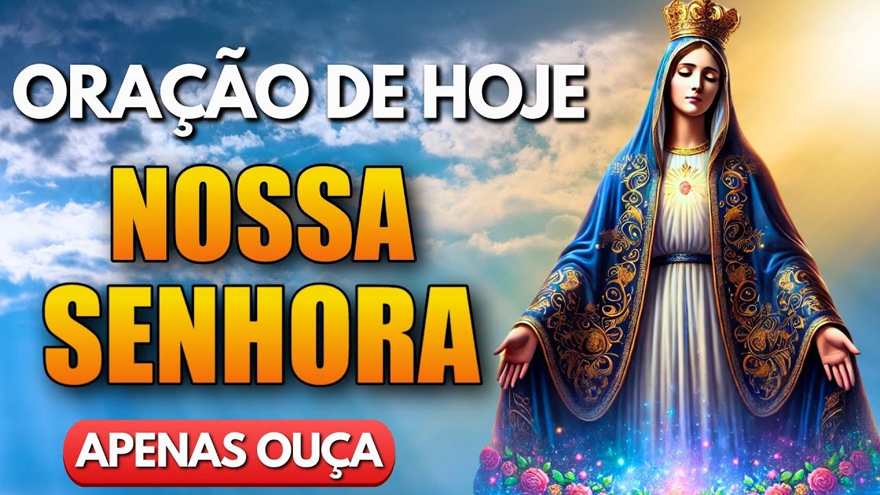 MILAGRE URGENTE! Nossa Senhora está te ouvindo! Reze Comigo!