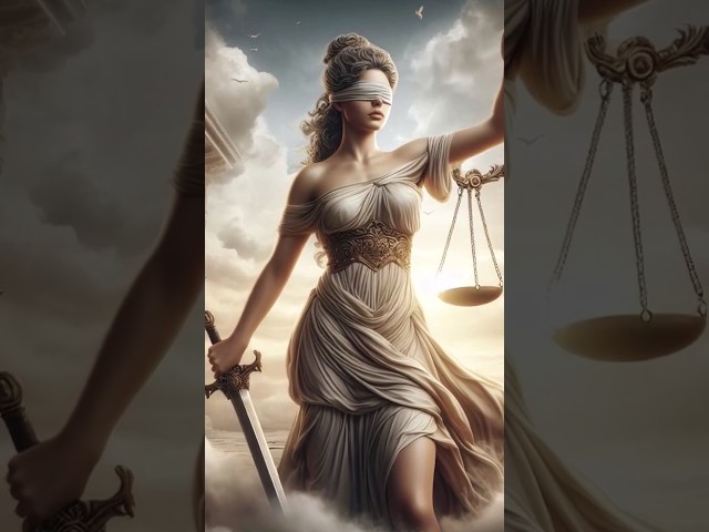 Vídeo relacionado con JKUDTQL Estatua de Dama de la Justicia de 12 Pulgadas, Escultura de Diosa Ciega con Escamas, Ángel Griego de la Ley