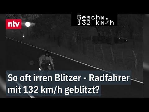 So oft irren Blitzer - wann sich ein Anwalt lohnt: Radfahrer mit 132 km/h geblitzt?