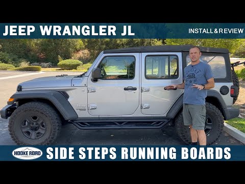 Hooke Road Jeep Wrangler JL Easy Mod Install | Side Steps