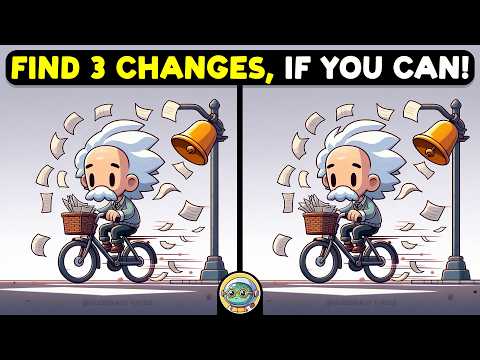 🐢🧩 Find 3 Differences | Your Daily Brain Workout 🧩🐢 | Quizonaut Turtle