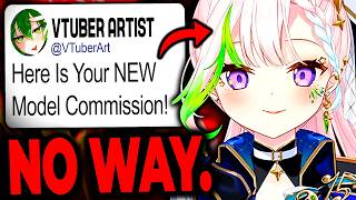 The Dumbest Fake VTuber Artist Ever CAUGHT!