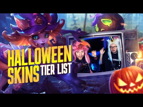 Lollipoppy S Tier?! Ranking EVERY LoL Halloween Skin - with Sheepy & @LOUDDonArts
