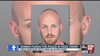 Hostage girlfriend calls for help in pizza order