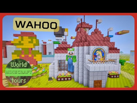 Minecraft World Tours: My Mario Hunger Games map, the coolest creative mode world of my past!