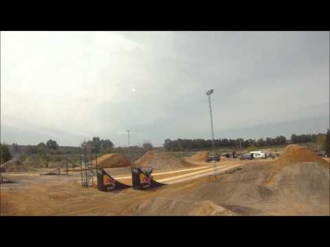 William V.d.Putte FMX riding @ Dani Torres compound