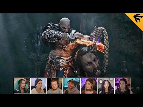 Kratos Saves Tyr from Odin Prison | God of War Ragnarök Reaction Mashup