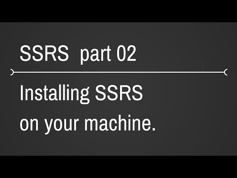 SSRS Installing Reporting Service Part 2
