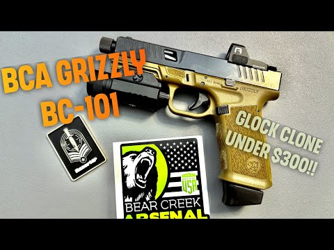BCA Grizzly BC-101 9mm the MOST affordable “Glockclone”