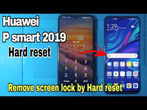 Huawei p smart 2019 hard reset// how to hard reset Huawei p smart 2019