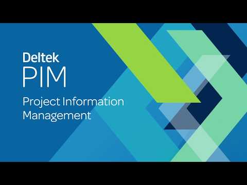 Deltek PIM Overview | Project Information Management