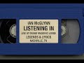 Listening In — Ian McGlynn (Live at the Grand Masonic Lodge, Nashville)