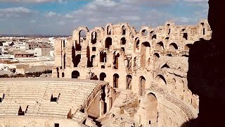 preview picture of video 'El Djem (El Jem) Roman amphitheatre in Tunisia HD Video'